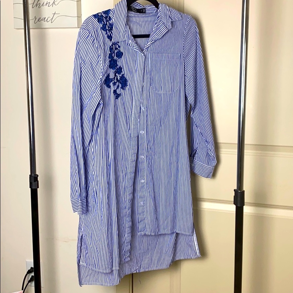 Pinstripe Tunic